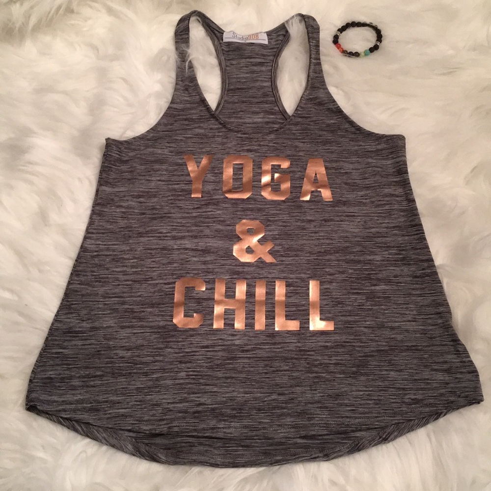 NEW Yoga and Chill tank - Picture 7 of 8